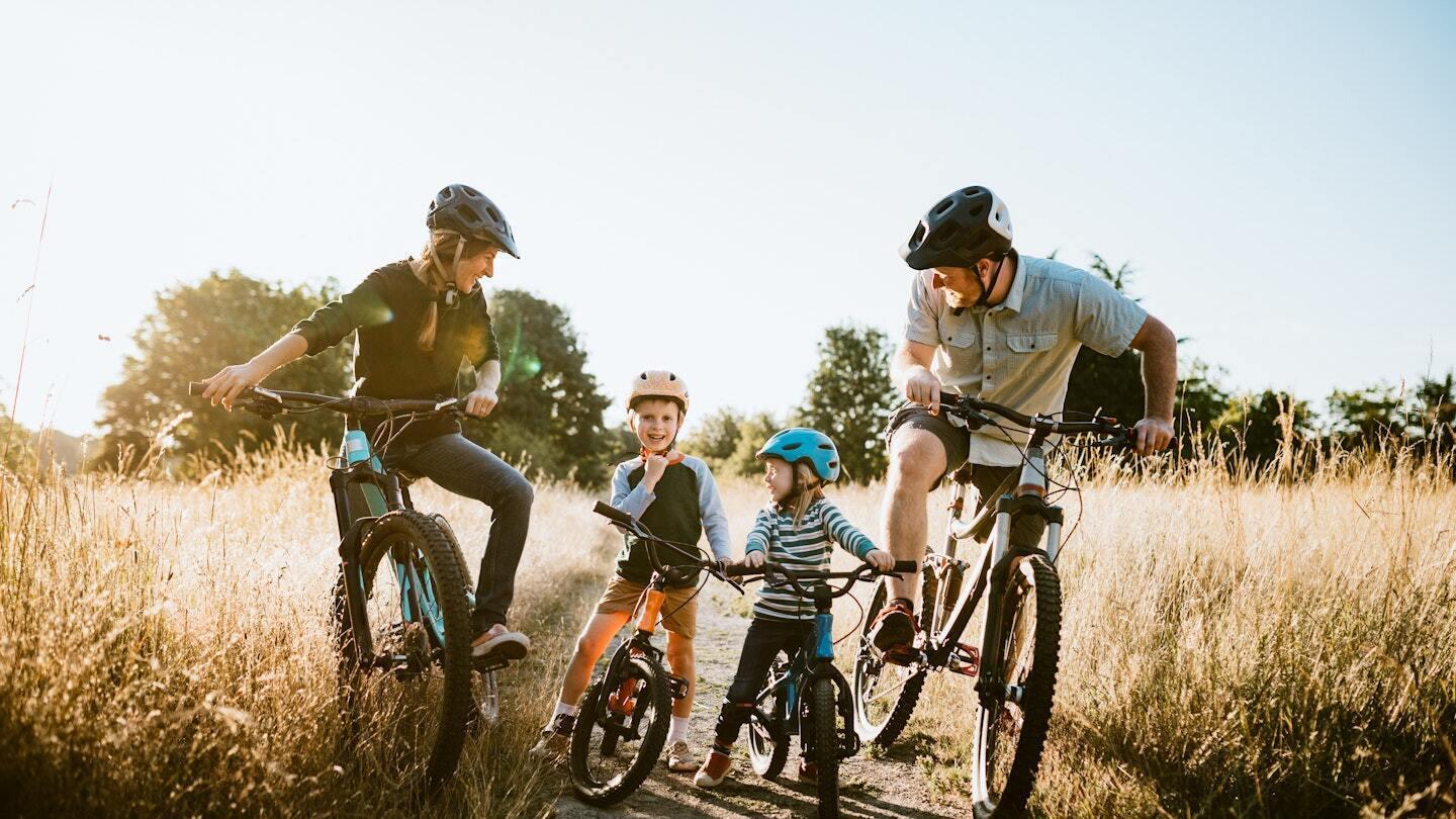 Bike riding